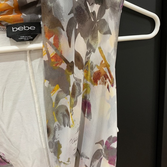 Bebe floral print bodysuit blouse - Picture 5 of 5